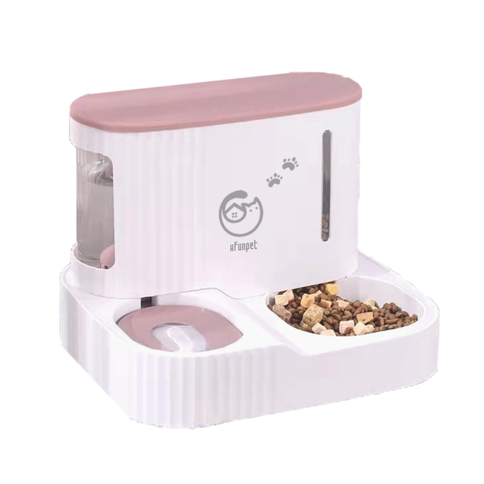 HFunpet Автоматический Автоматический Гравитационный Без Источника Питания 3L Большой Несколько Для Малых и Средних Легко Автоматический Кормушка для Автоматический Автоматический Автоматический